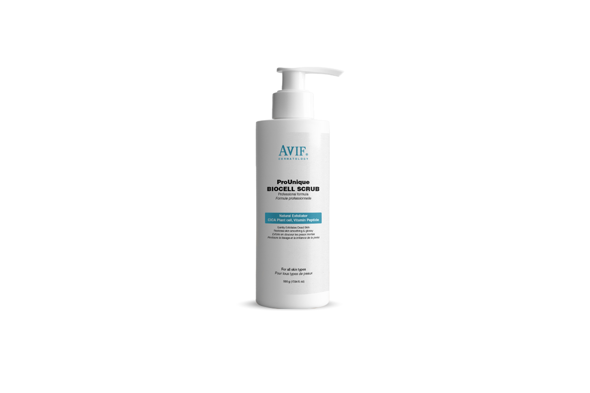 Avif Dermatology ProUnique Biocell Scrub – Natural Exfoliator